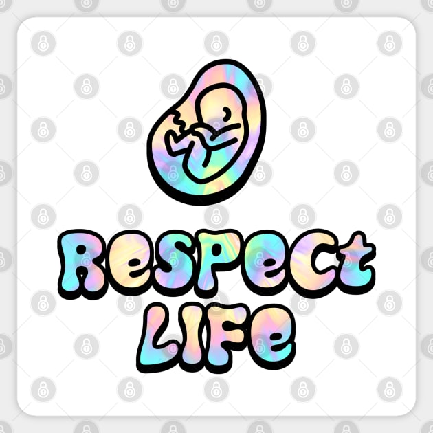 Respect Life Sticker by Jujufox